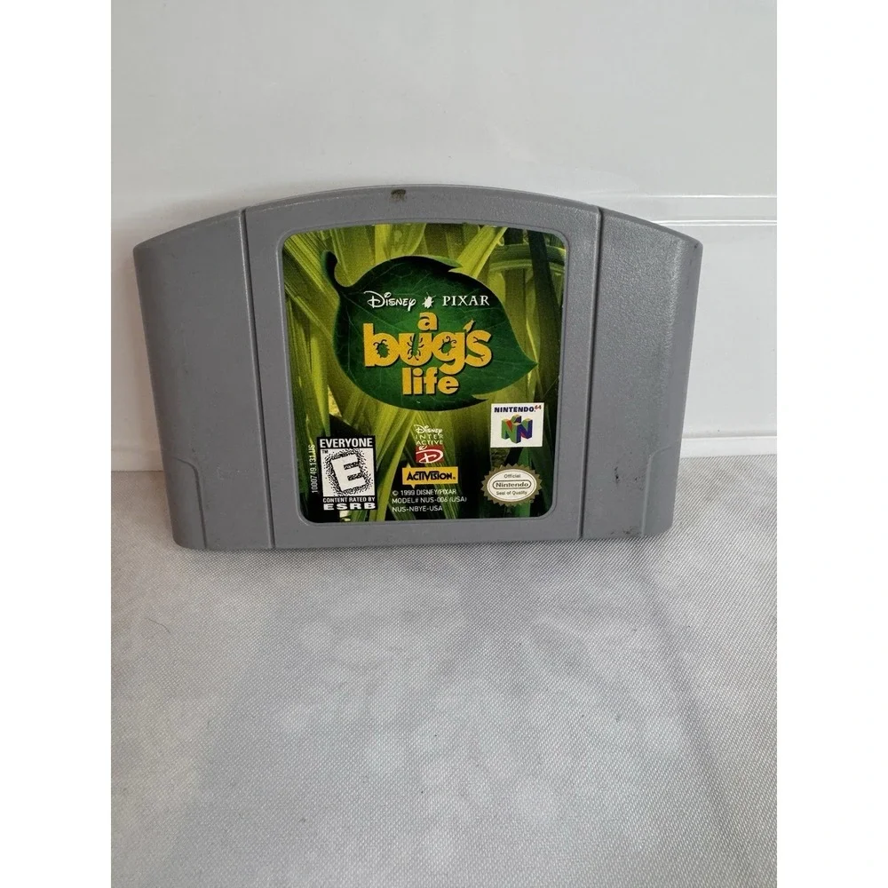 Disney Pixar A Bug's Life Nintendo 64 N64 Video‎ Game - Cartridge Only TESTED